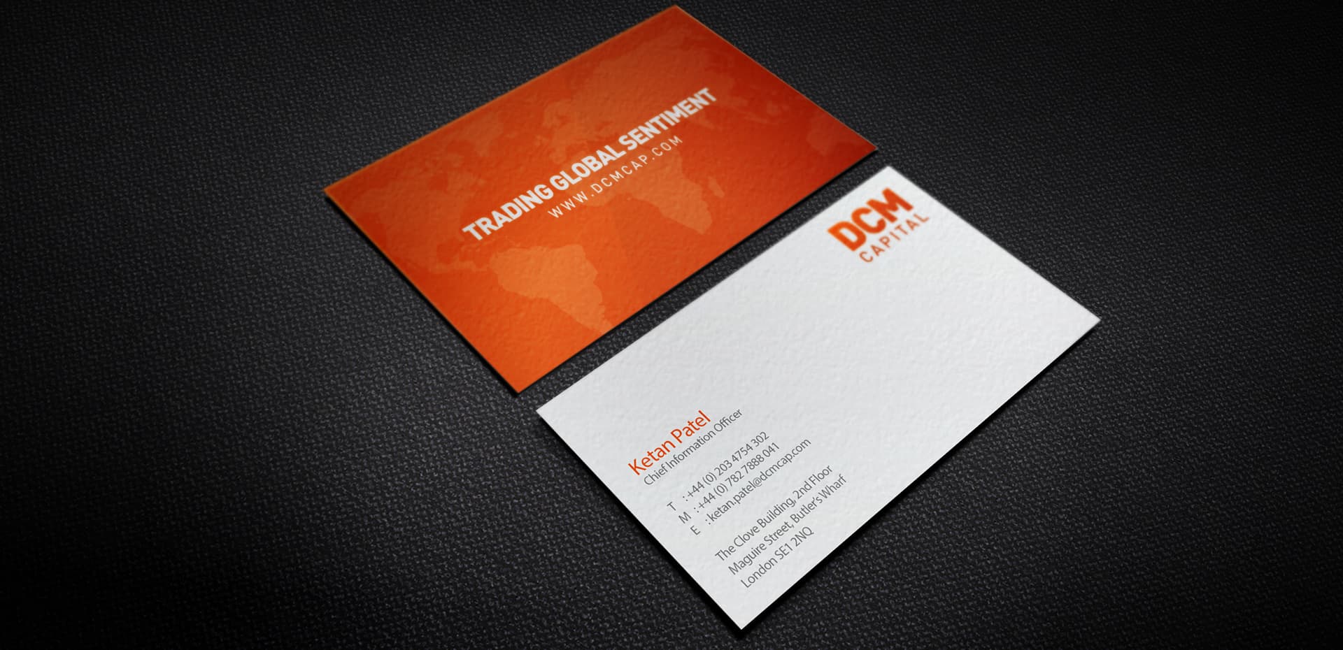 Brand identity design boards